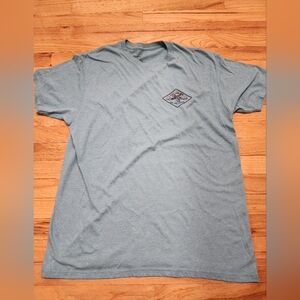 Quiksilver Blue Short Sleeve Tee Casual Comfort